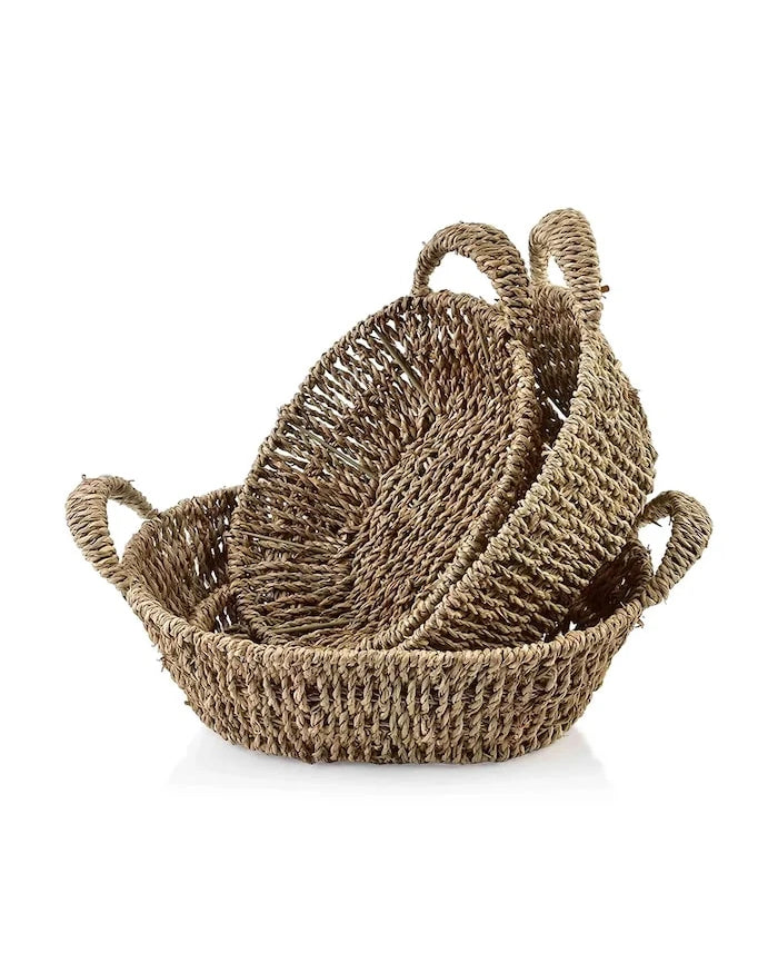 Affek Design Amparo Saklama Sepeti Seti 30 x 23 x 9 / 27 x 20 x 8 / 24 x 17 x 7 cm (3 Parça)