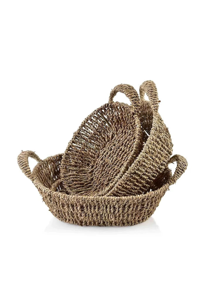 Affek Design Amparo Saklama Sepeti Seti 30 x 23 x 9 / 27 x 20 x 8 / 24 x 17 x 7 cm (3 Parça)