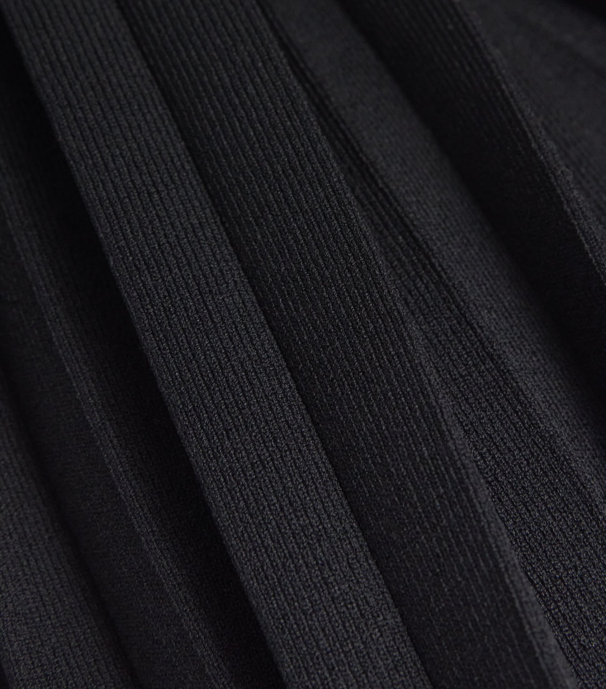 Claudie Pierlot Black Knitted Midi Dress