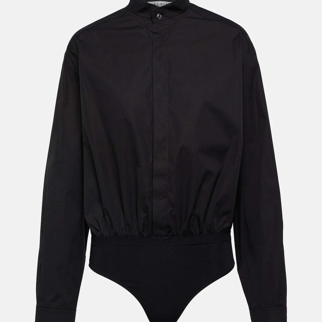 Alaïa - Cotton poplin bodysuit