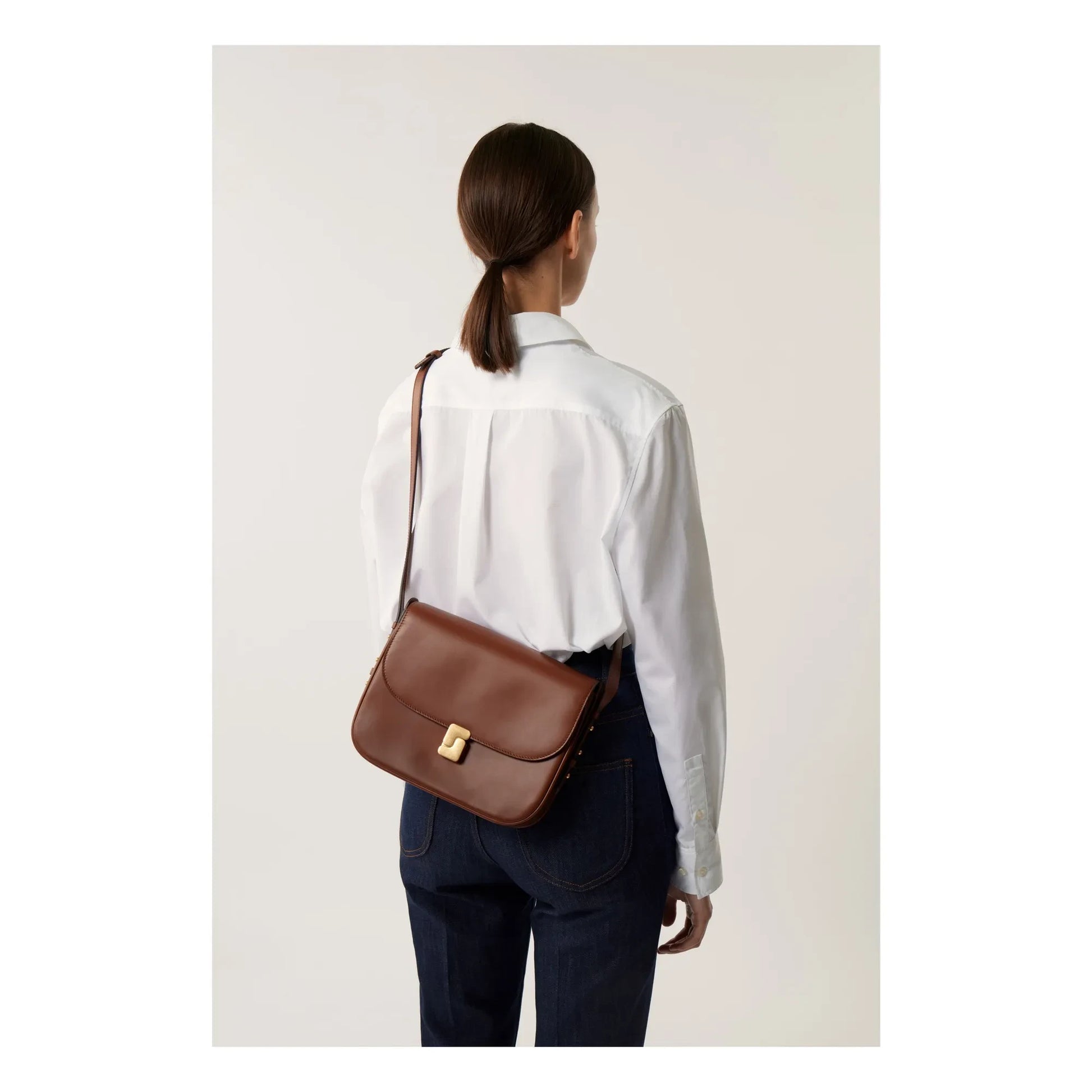 Soeur - Bellissima Maxi Leather Bag | Hazel