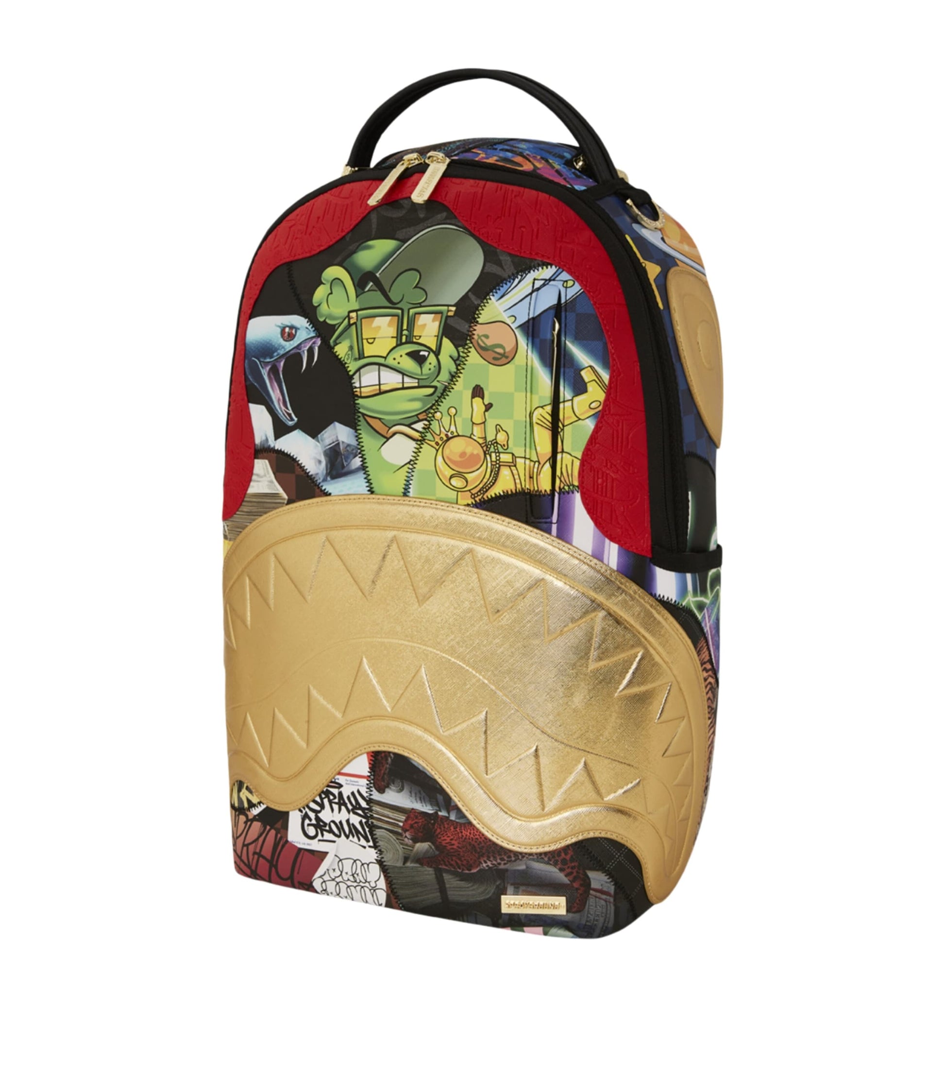 Sprayground 15-Year Anniversary Golden Backpack