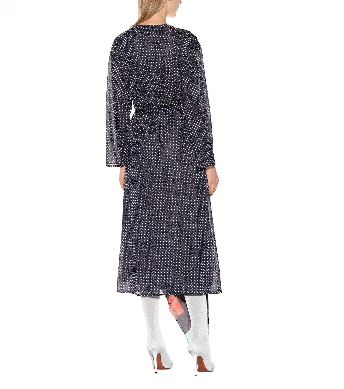 Vetements - Mixed print midi dress