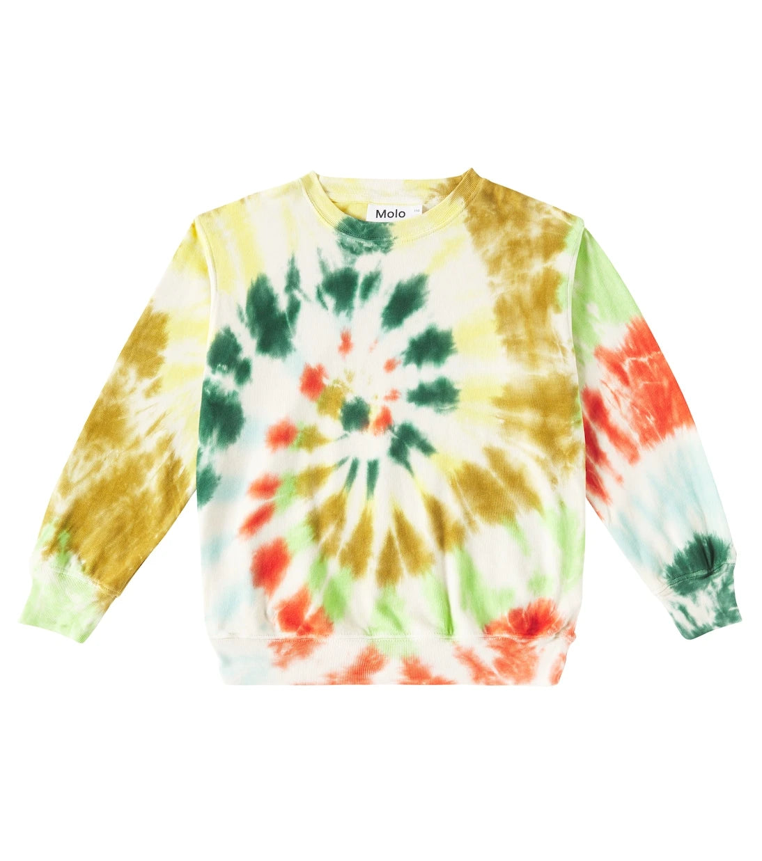 Molo - Memphis tie-dye cotton jersey sweatshirt