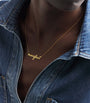 Yellow Gold Manifest Necklace