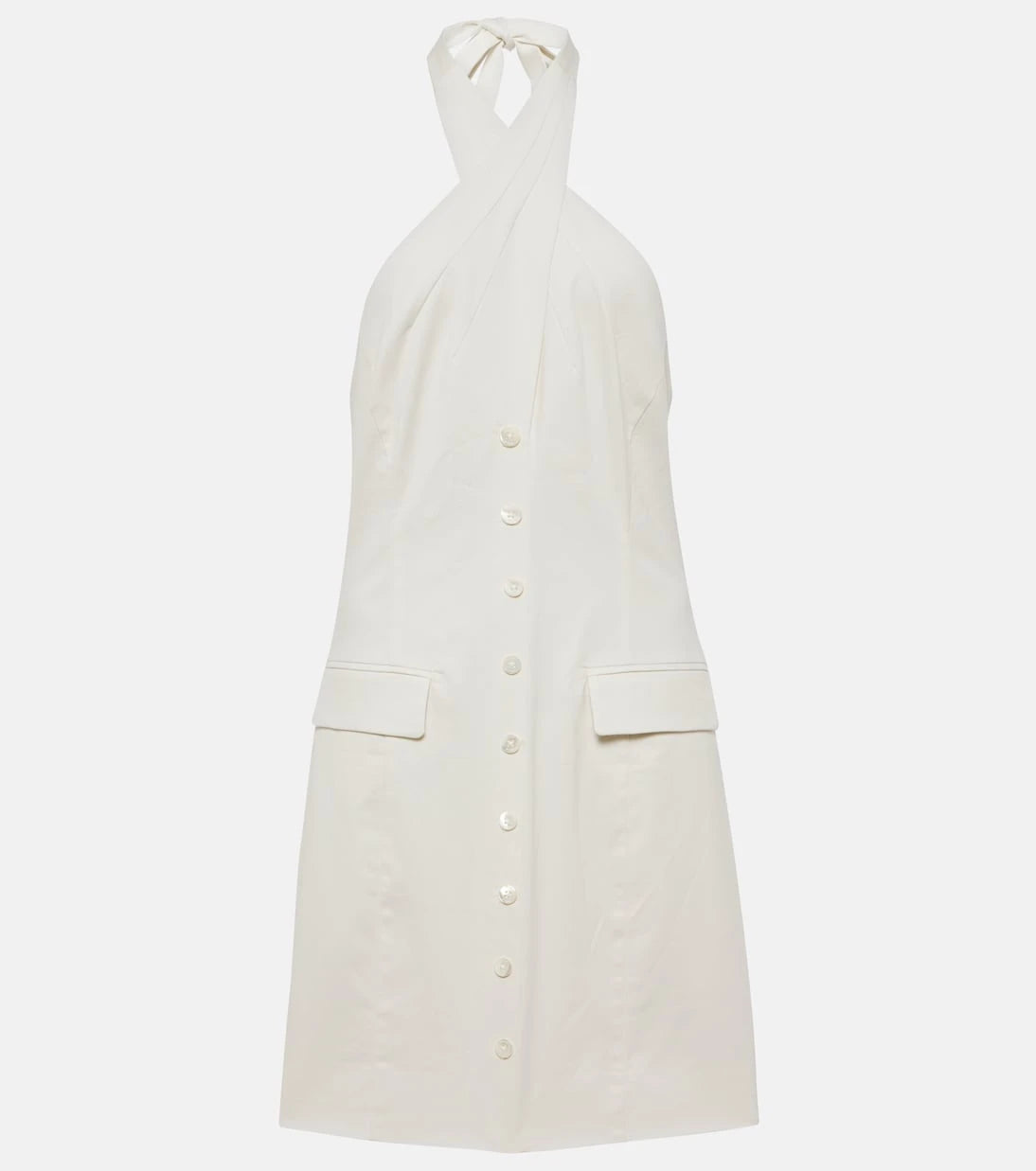 Staud - Haven cotton chino minidress