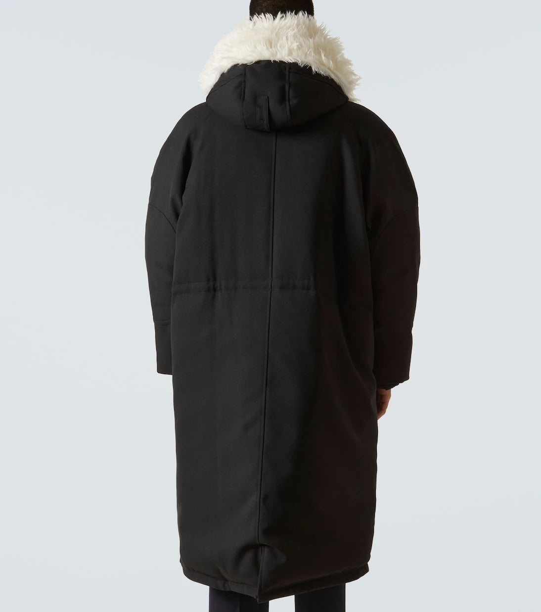 Jil Sander - Faux fur-trimmed down jacket