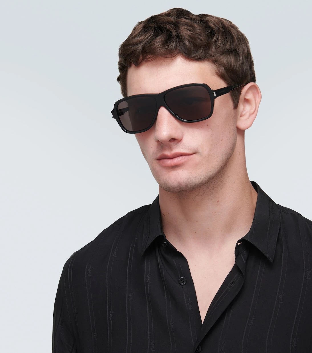 Saint Laurent - SL 609 Carolyn shield sunglasses