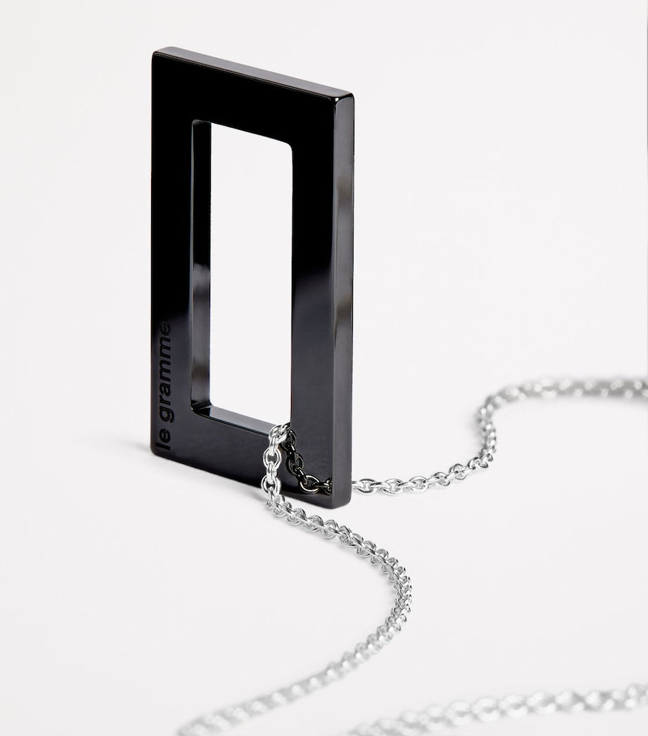 Cermaic Polished 2.1g Pendant Necklace