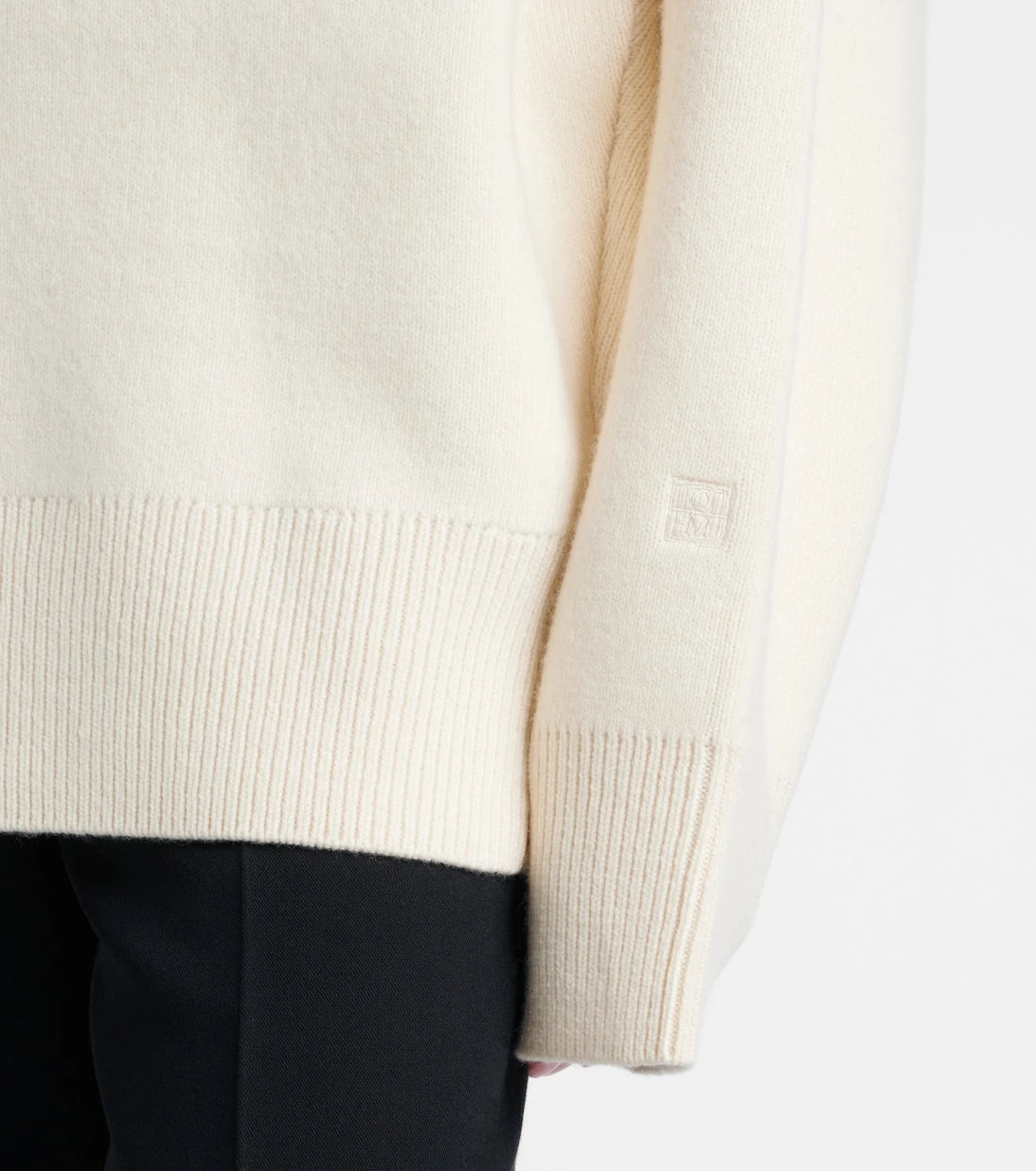 Toteme - Wool and cashmere-blend turtleneck sweater