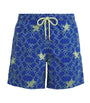 Embroidered Turtle Mistral Swim Shorts