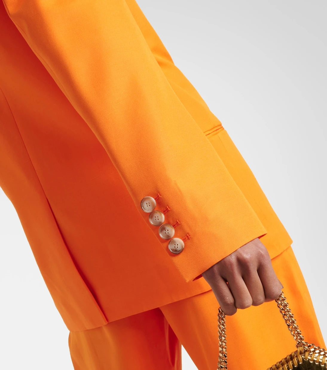 Stella McCartney - Single-breasted crêpe blazer