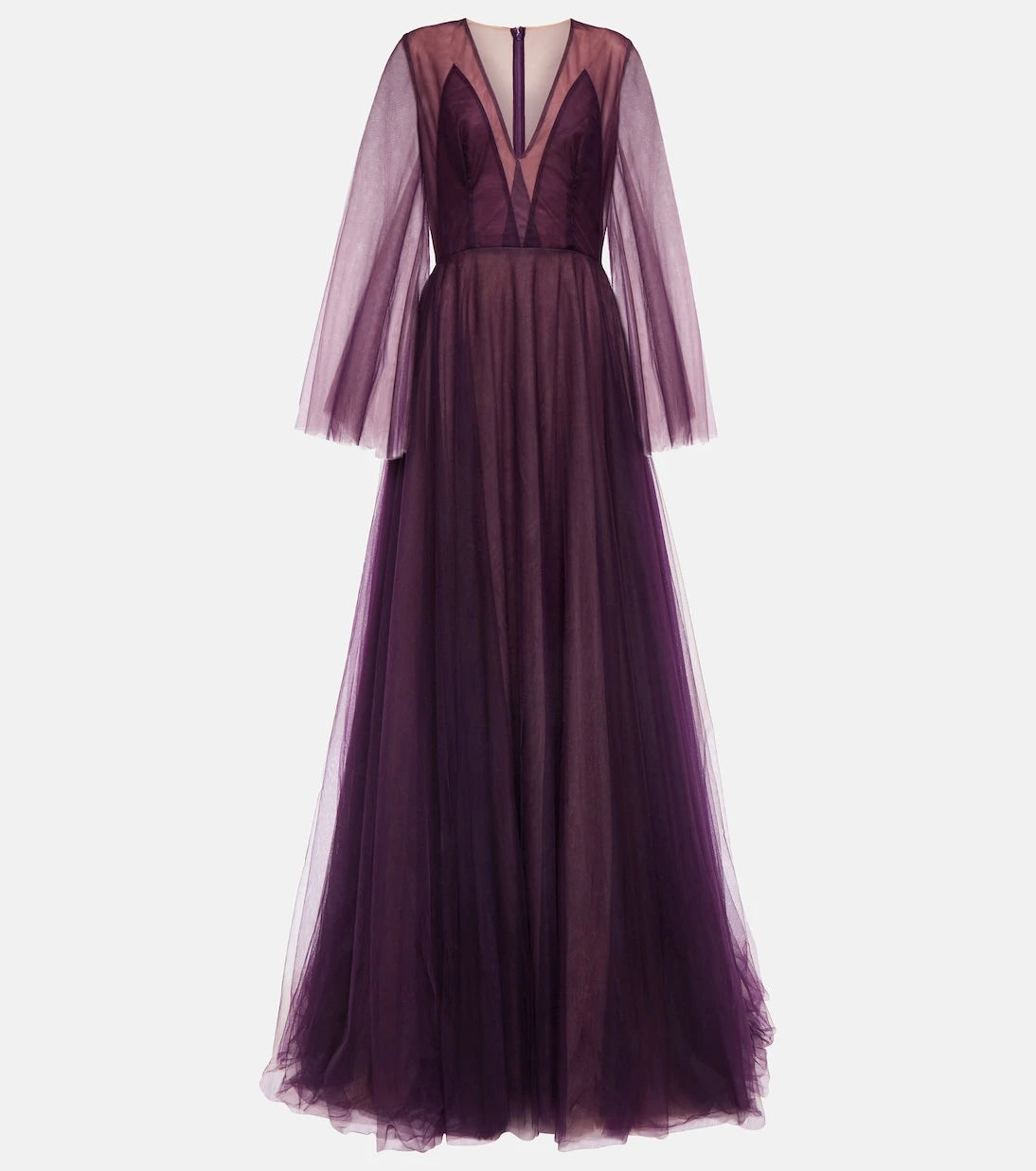 Costarellos - Jolie layered tulle gown