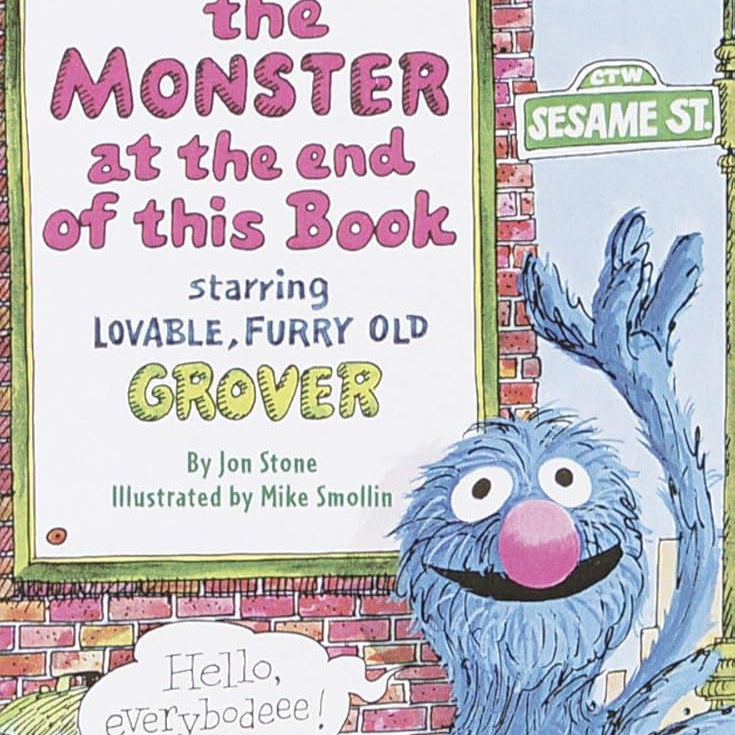 The Monster at the End of This Book (Sesame Street) (Big Bird's Favorites Board Books)