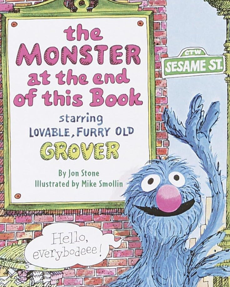 The Monster at the End of This Book (Sesame Street) (Big Bird's Favorites Board Books)