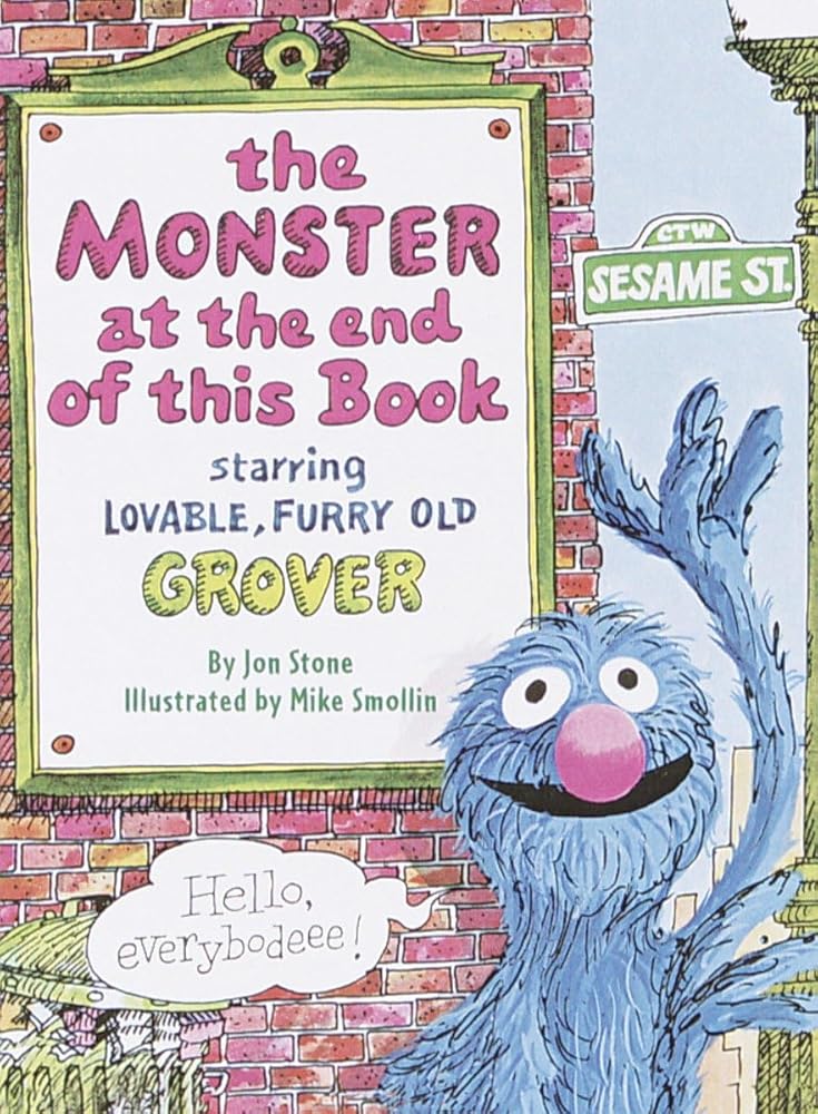 The Monster at the End of This Book (Sesame Street) (Big Bird's Favorites Board Books)