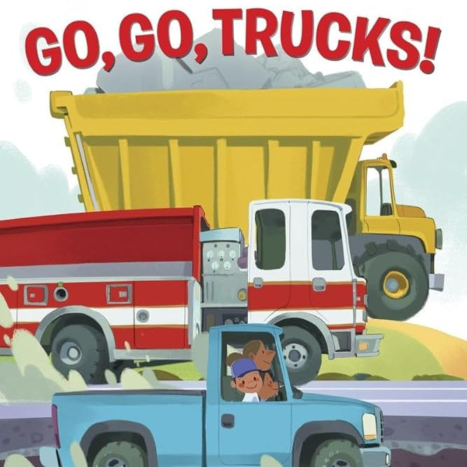 Go, Go, Trucks! (Step into Reading)
