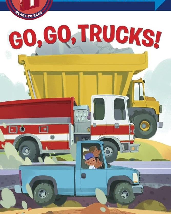 Go, Go, Trucks! (Step into Reading)