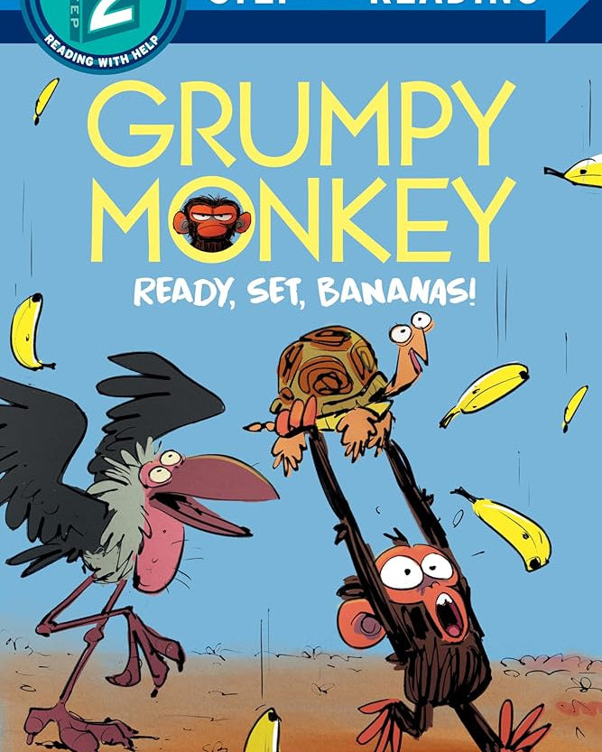 Grumpy Monkey Ready, Set, Bananas! (Grumpy Monkey Step Into Reading)
