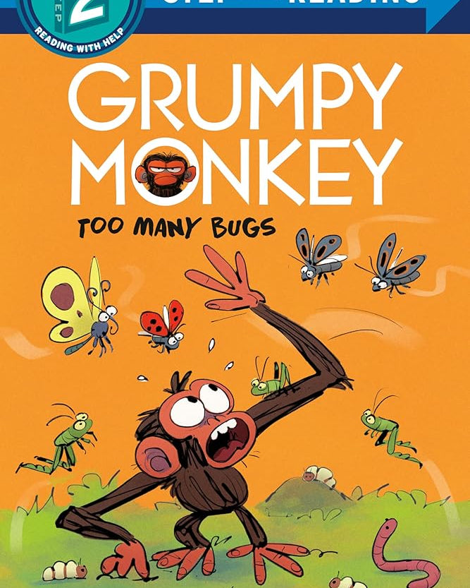 Grumpy Monkey Too Many Bugs (Grumpy Monkey Step Into Reading)