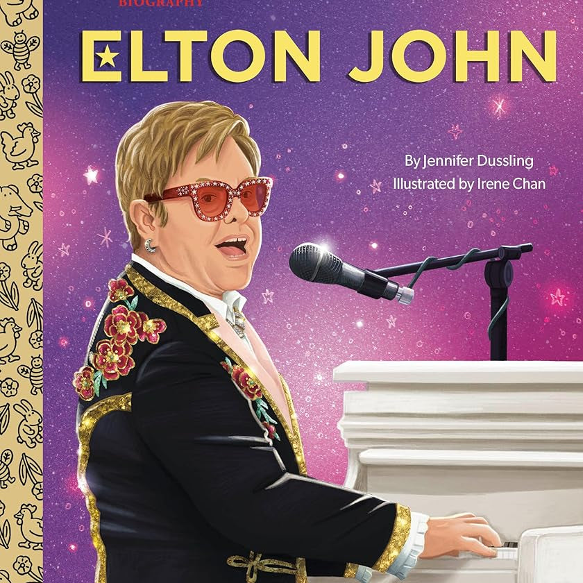 Elton John: A Little Golden Book Biography (Little Golden Book Biographies)