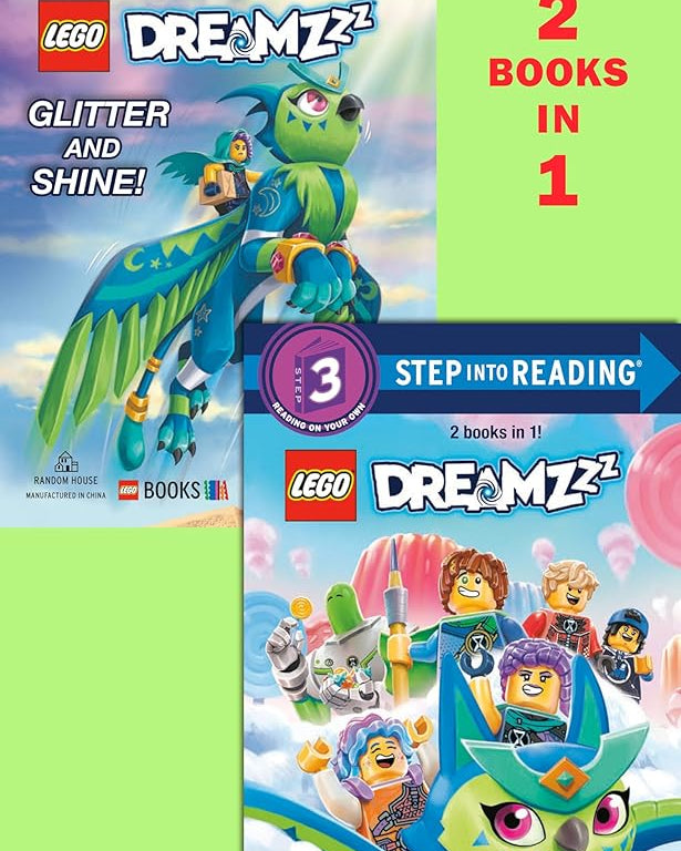 The Dream Team!/Glitter and Shine! (LEGO DREAMZzz) (Step into Reading)