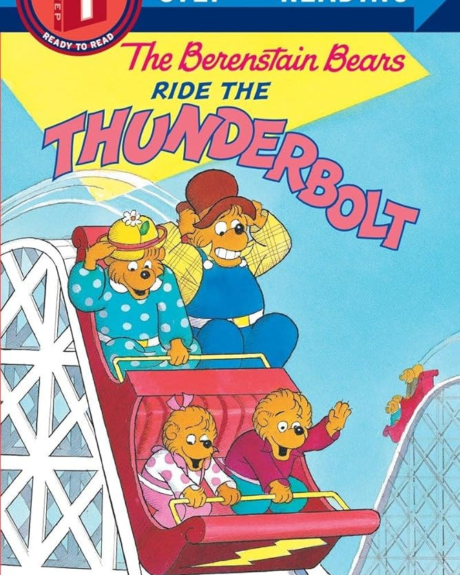 The Berenstain Bears Ride the Thunderbolt (Step-Into-Reading, Step 1)