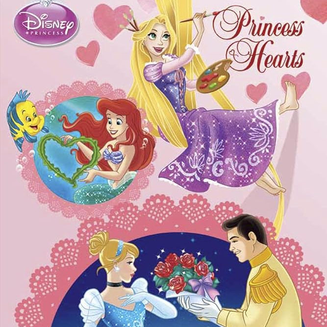 Princess Hearts (Disney Princess) (Step into Reading)