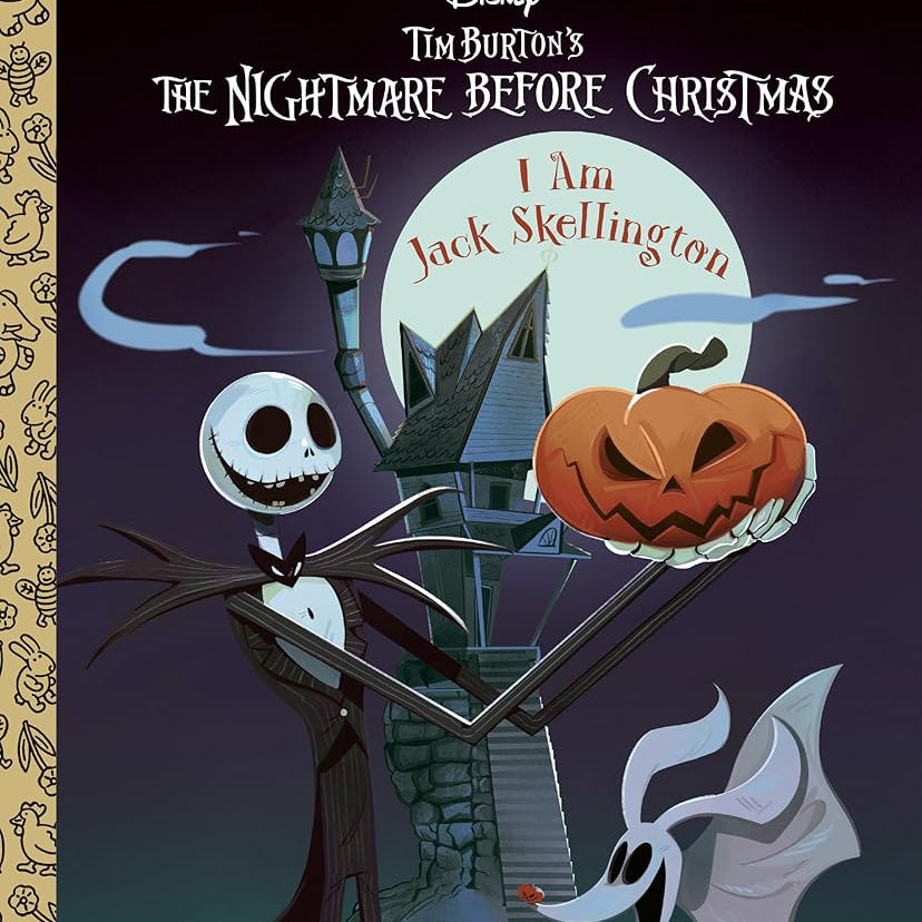 I Am Jack Skellington (Disney Tim Burton's The Nightmare Before Christmas) (Little Golden Book)