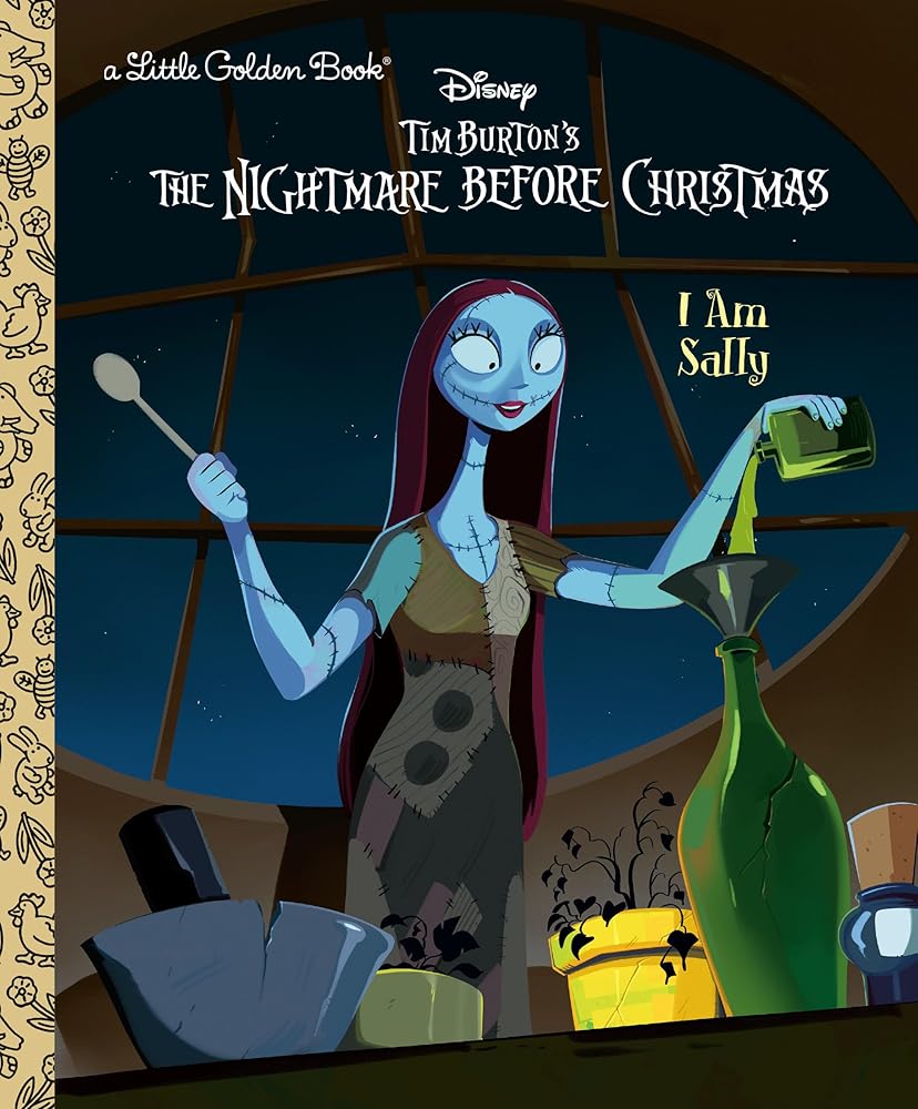 I Am Sally (Disney Tim Burton's The Nightmare Before Christmas) (Little Golden Book)