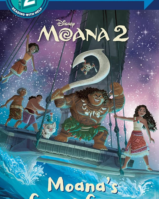 Moana's Canoe Crew (Disney Moana 2) (Step into Reading)