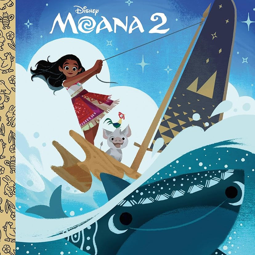 Disney Moana 2 Little Golden Book