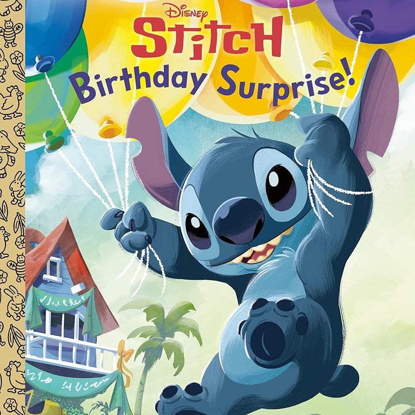 Birthday Surprise! (Disney Stitch) (Little Golden Book)