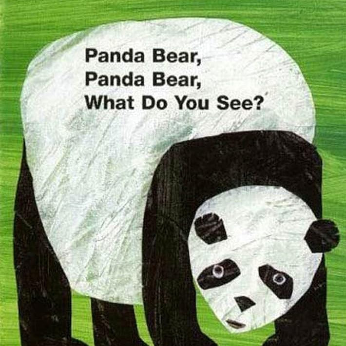 Panda Bear, Panda Bear, What Do You See? Board Book