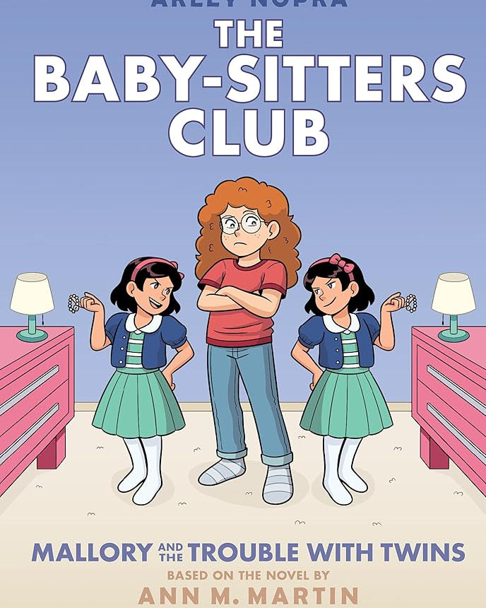 Mallory and the Trouble with Twins: A Graphic Novel (The Baby-sitters Club #17) (The Baby-Sitters Club Graphix)