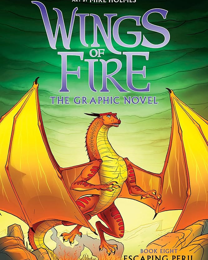 Escaping Peril: A Graphic Novel (Wings of Fire Graphic Novel #8) (Wings of Fire Graphix)