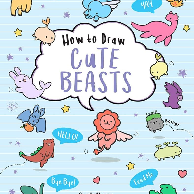 How to Draw Cute Beasts (Volume 4) (Draw Cute Stuff)