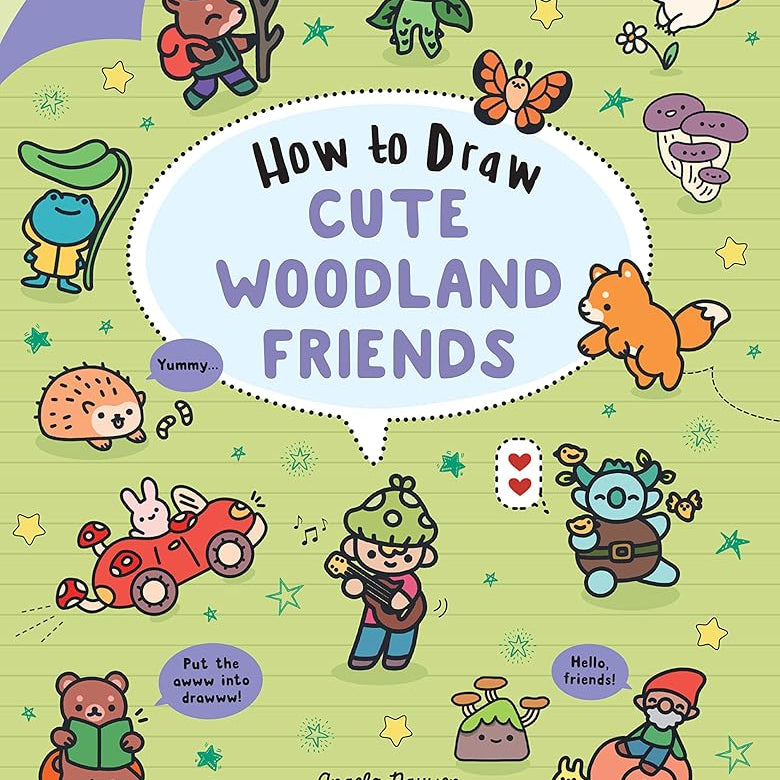 How to Draw Cute Woodland Friends (Volume 8) (Draw Cute Stuff)