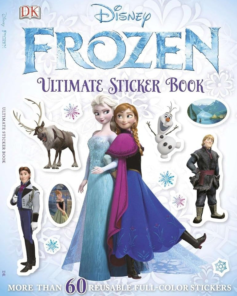 Ultimate Sticker Book: Frozen: More Than 60 Reusable Full-Color Stickers