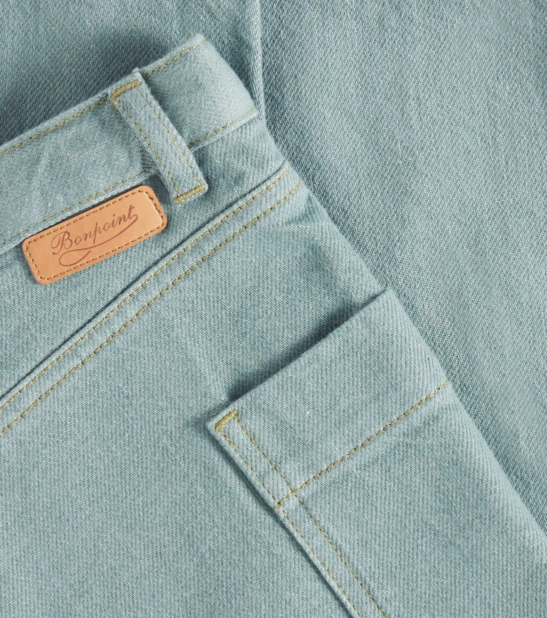 Bonpoint - Looping wide-leg jeans