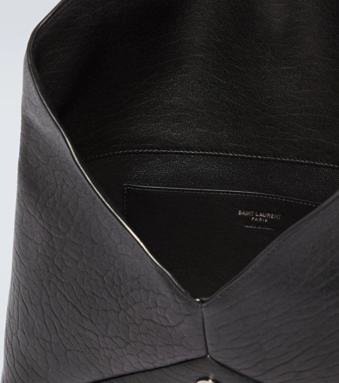 Saint Laurent - Cassandre Large Envelope leather pouch