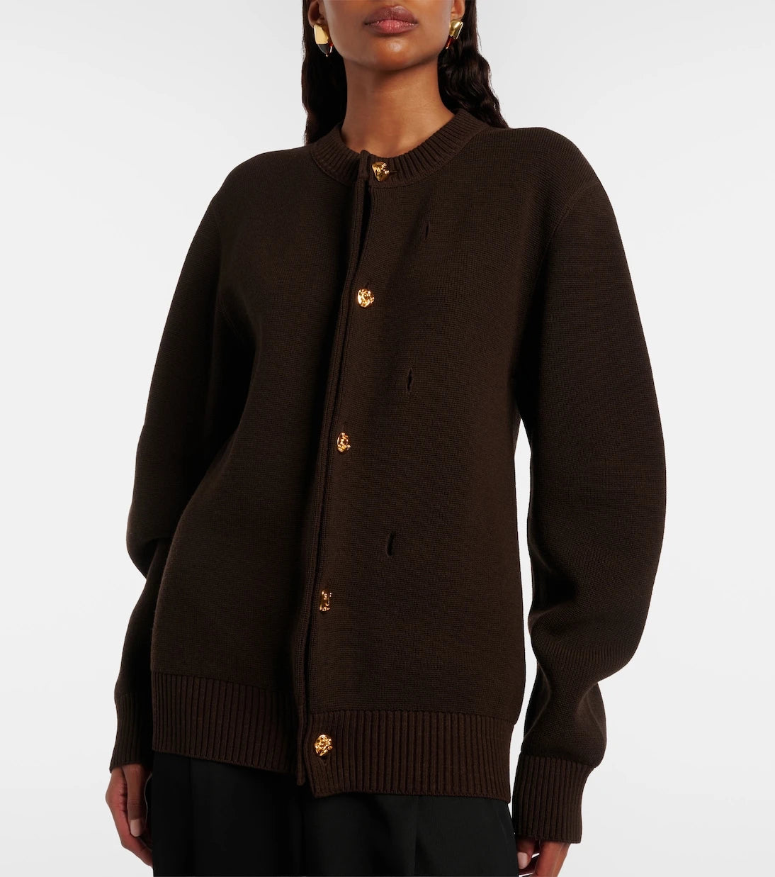 Bottega Veneta - Wool and cotton cardigan