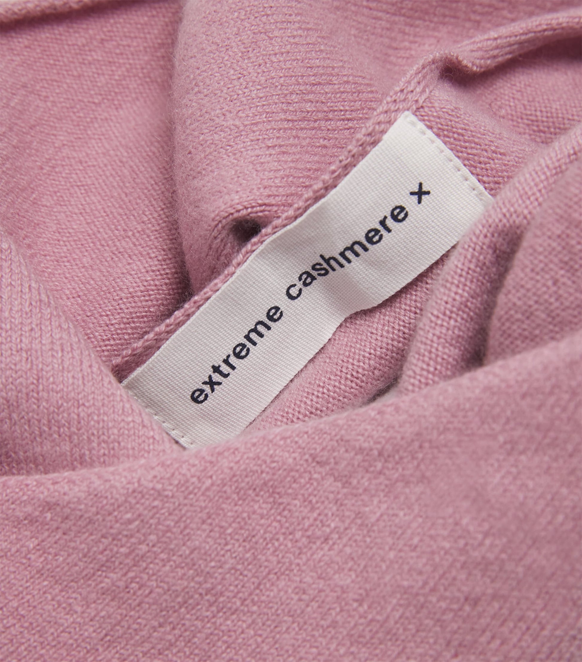 extreme cashmere Pink Cashmere-Blend No.35 Bandana