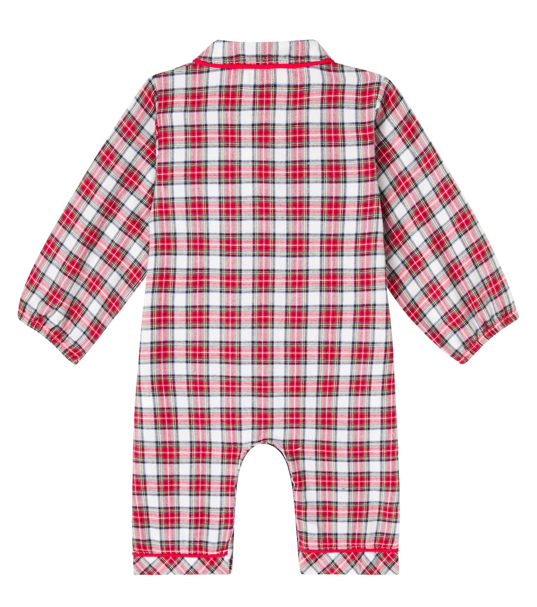 La Coqueta - Baby checked cotton onesie