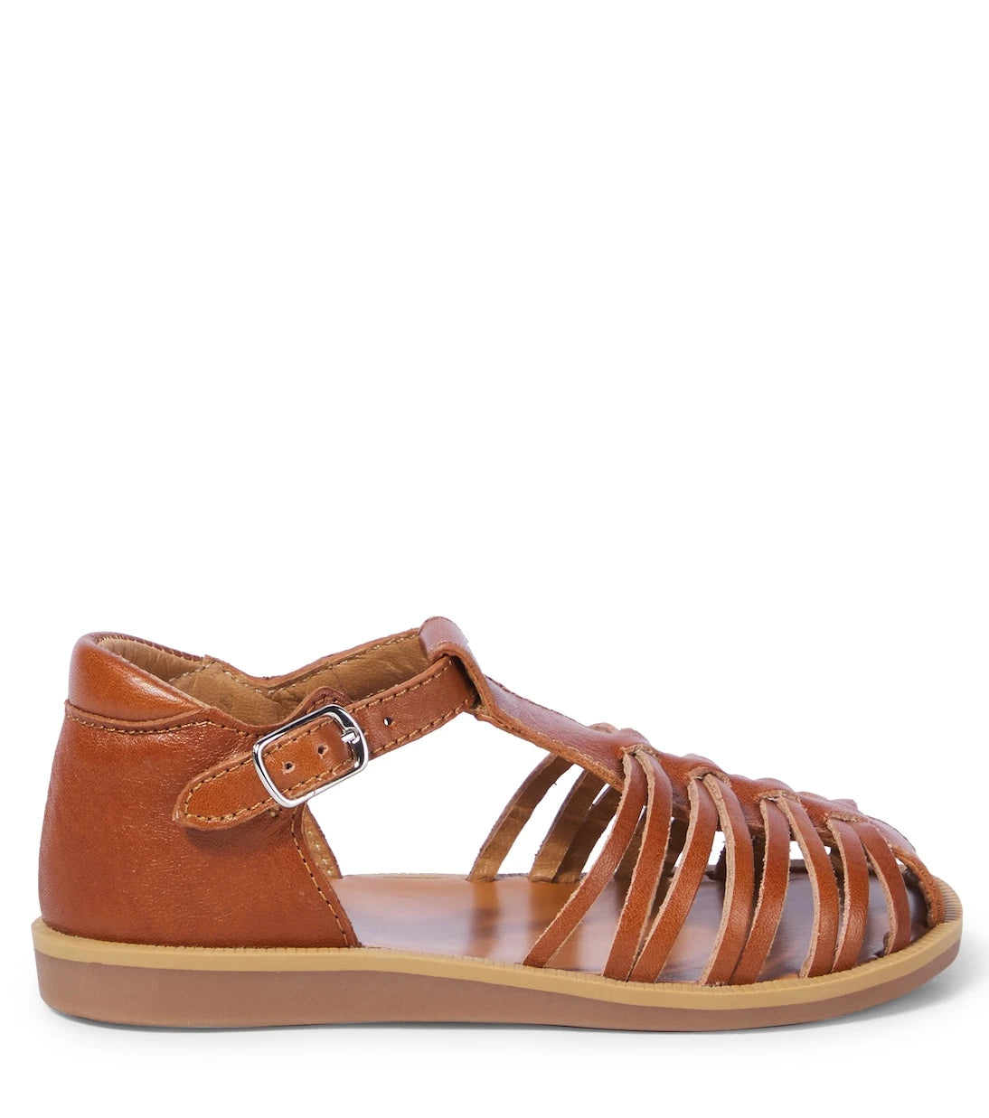 Pom d'Api - Poppy Royal leather sandals