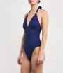 Heidi Klein Navy Slider Halterneck Beau Soleil Swimsuit