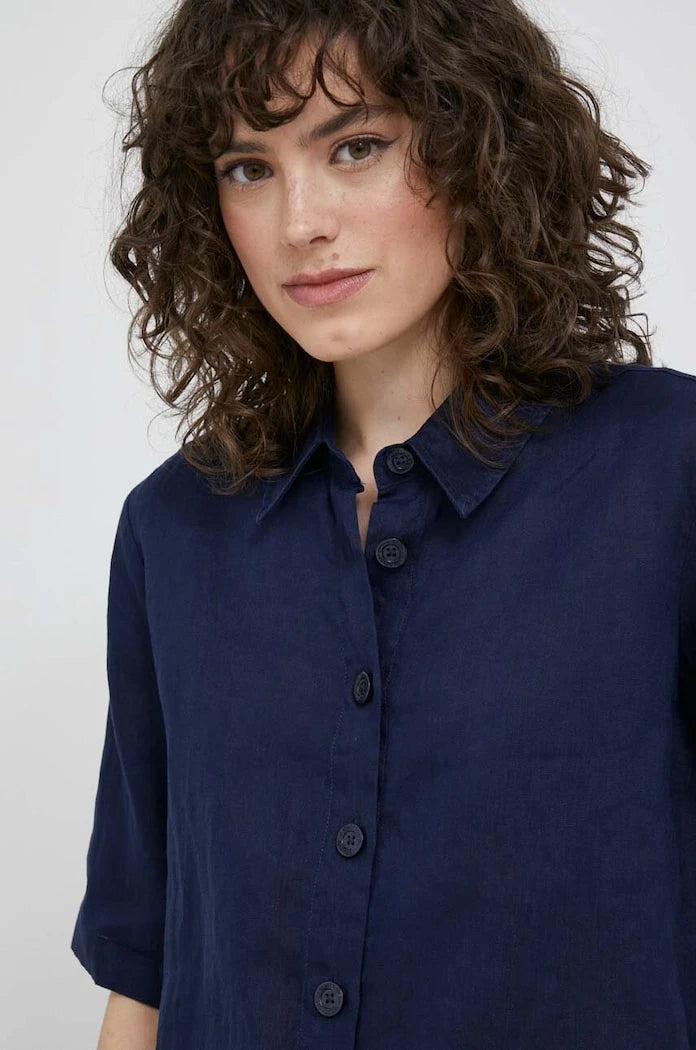 Ленена риза United Colors of Benetton