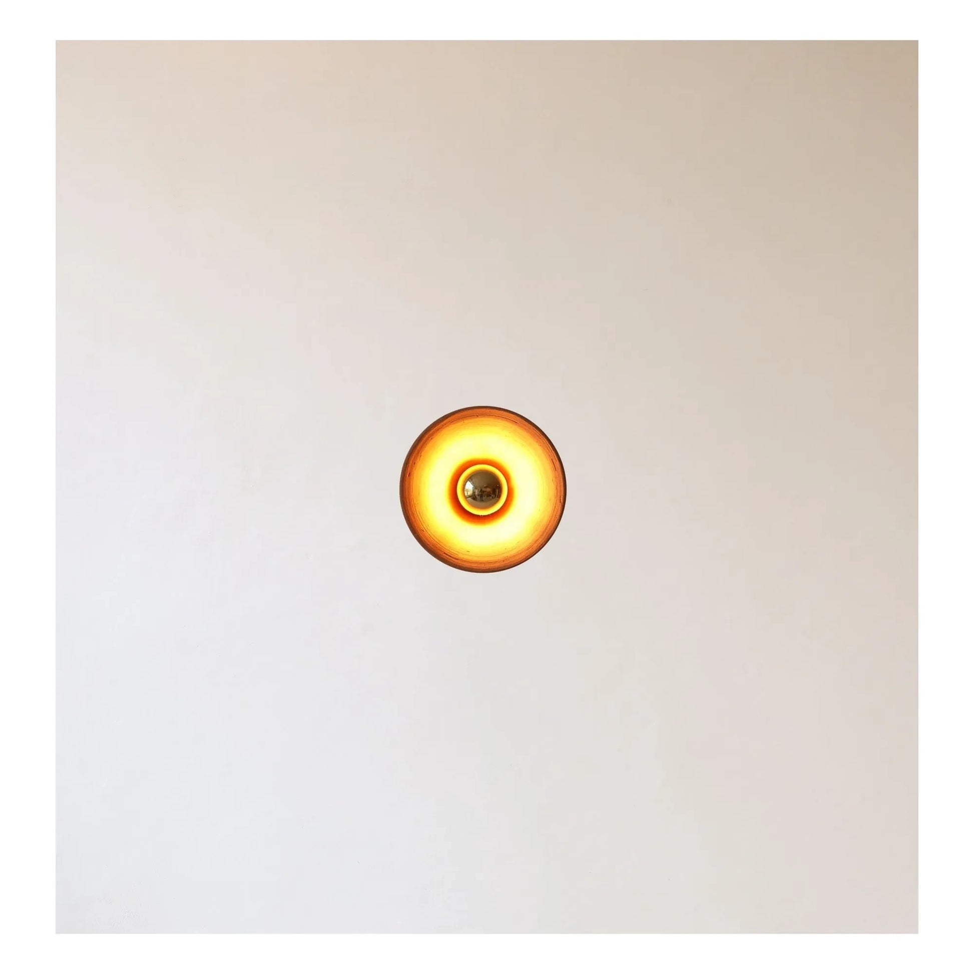 Masamé - Gigaro raw ceramic wall lamp | Terracotta