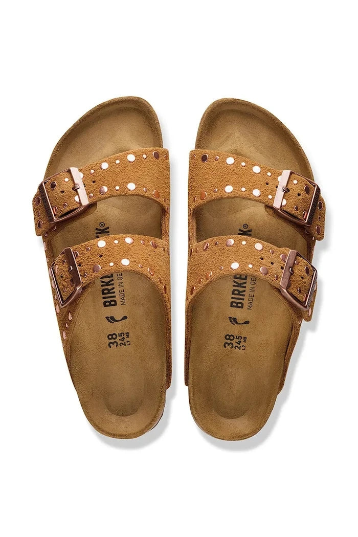 Birkenstock Kadın Düz Taban Süet Terlik