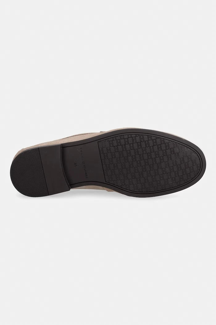 Tommy Hilfiger Kadın Süet Loafer FLEXIBLE SLIM SUEDE LOAFER